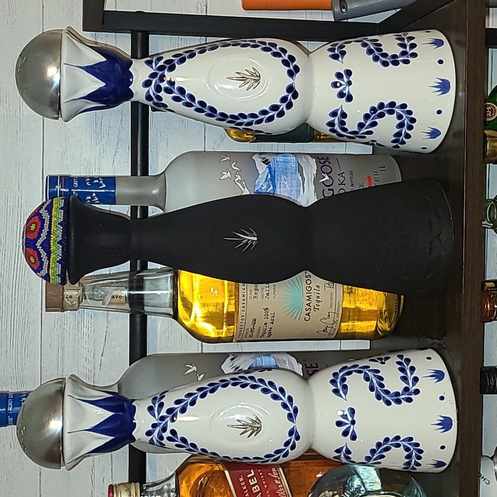 empty clase azul bottle
